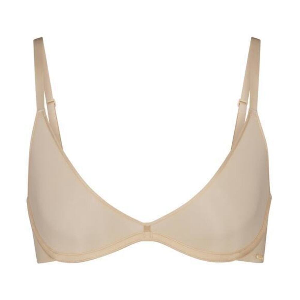 NWOT Skims Weightless Underwired Scoop Bra Sand Beige/Tan Size 32DDD